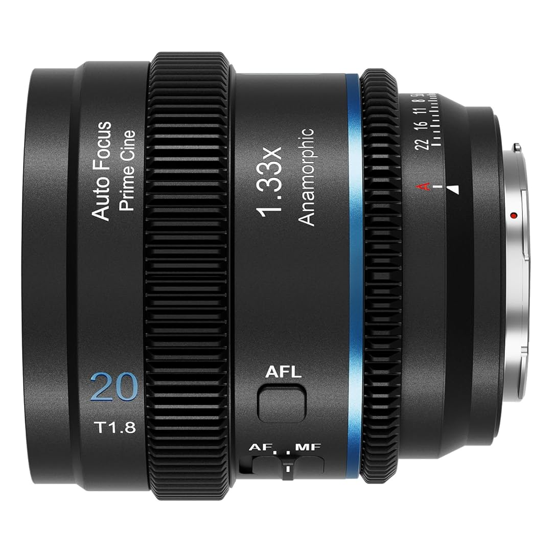 SIRUI 20mm T1.8 1.33X S35 AF アナモルフィックレンズ
