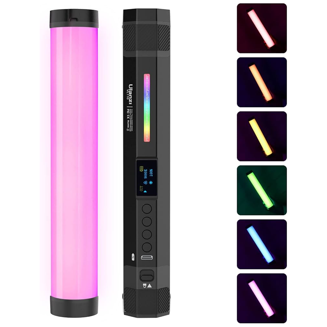 Ulanzi LED 360° RGBビデオ バーライト