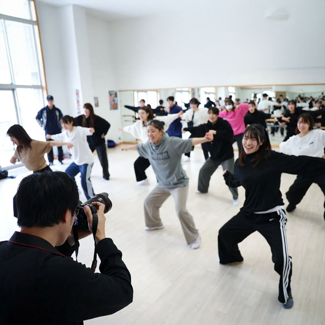 松戸市のダンススタジオへ。ダンス経験者としてSNS用の縦型動画撮影を担当しました