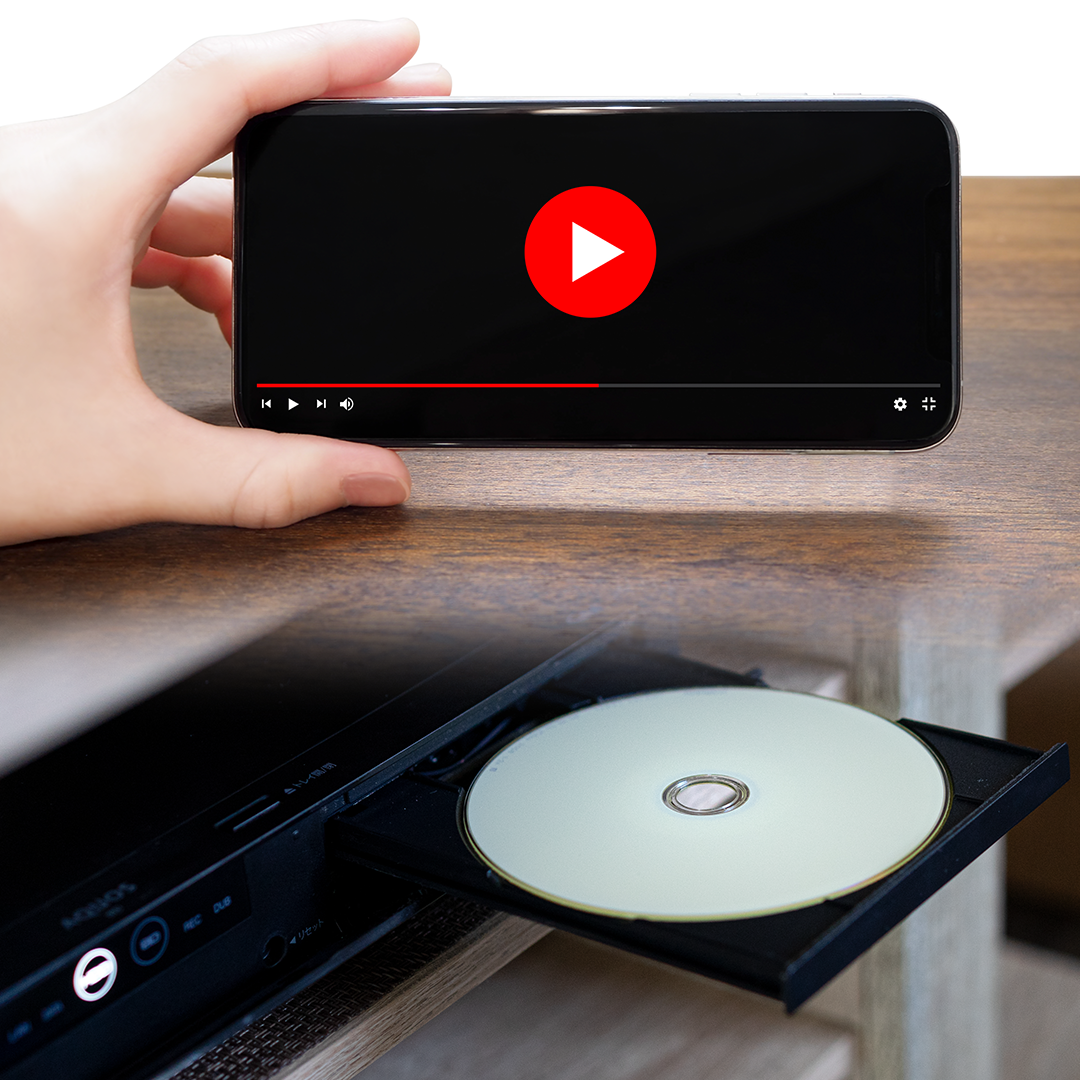 データ納品とDVD納品、学校行事ではどちらが合っているのか？